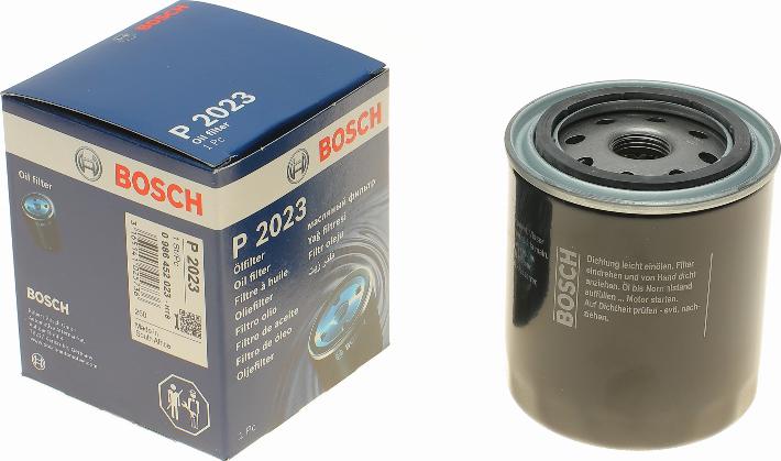 BOSCH 0 986 452 023 - Oil Filter autospares.lv