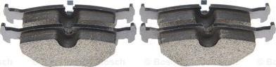 BOSCH 0 986 469 960 - Brake Pad Set, disc brake autospares.lv