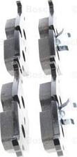 BOSCH 0 986 469 960 - Brake Pad Set, disc brake autospares.lv