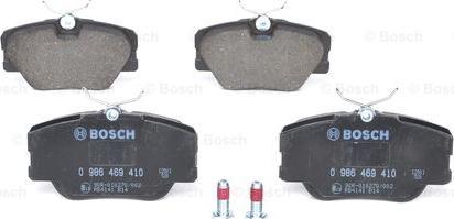 BOSCH 0 986 469 410 - Brake Pad Set, disc brake autospares.lv