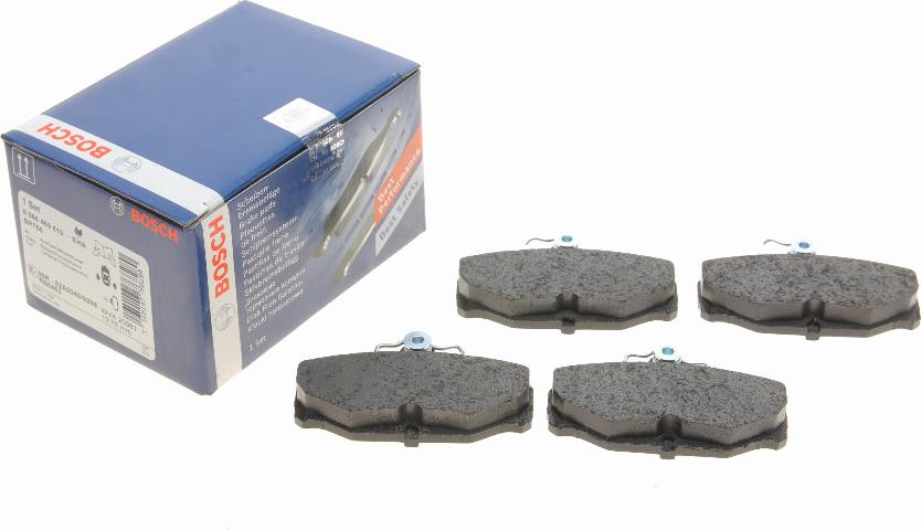 BOSCH 0 986 469 810 - Brake Pad Set, disc brake autospares.lv