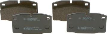 BOSCH 0 986 465 141 - Brake Pad Set, disc brake autospares.lv