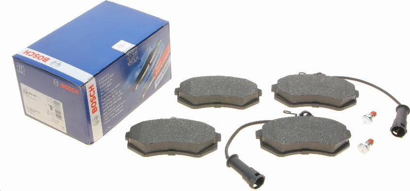 BOSCH 0 986 466 693 - Brake Pad Set, disc brake autospares.lv