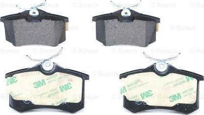 BOSCH 0 986 466 683 - Brake Pad Set, disc brake autospares.lv