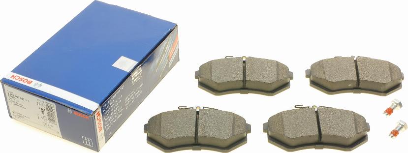 BOSCH 0 986 466 700 - Brake Pad Set, disc brake autospares.lv