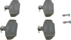 BOSCH 0 986 460 995 - Brake Pad Set, disc brake autospares.lv