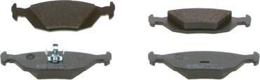 BOSCH 0 986 460 996 - Brake Pad Set, disc brake autospares.lv