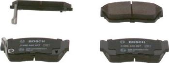 BOSCH 0 986 460 997 - Brake Pad Set, disc brake autospares.lv