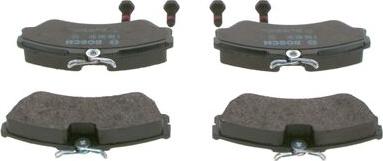 BOSCH 0 986 460 941 - Brake Pad Set, disc brake autospares.lv