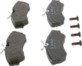 BOSCH 0 986 460 941 - Brake Pad Set, disc brake autospares.lv