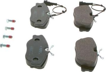 BOSCH 0 986 460 942 - Brake Pad Set, disc brake autospares.lv