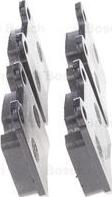 BOSCH 0 986 460 955 - Brake Pad Set, disc brake autospares.lv