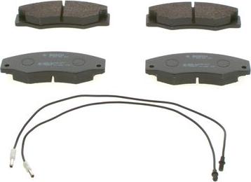 BOSCH 0 986 460 953 - Brake Pad Set, disc brake autospares.lv