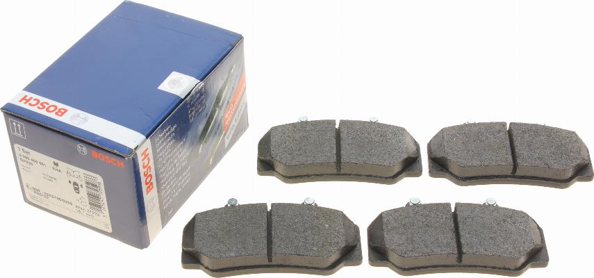 BOSCH 0 986 460 961 - Brake Pad Set, disc brake autospares.lv