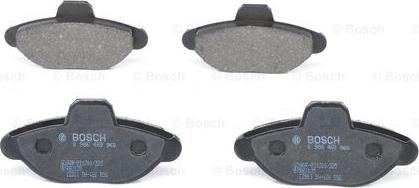 BOSCH 0 986 460 968 - Brake Pad Set, disc brake autospares.lv