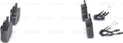 BOSCH 0 986 460 983 - Brake Pad Set, disc brake autospares.lv