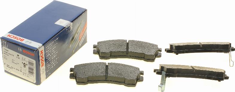 BOSCH 0 986 460 975 - Brake Pad Set, disc brake autospares.lv