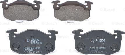 BOSCH 0 986 460 970 - Brake Pad Set, disc brake autospares.lv