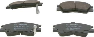 BOSCH 0 986 460 978 - Brake Pad Set, disc brake autospares.lv