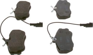 BOSCH 0 986 460 973 - Brake Pad Set, disc brake autospares.lv