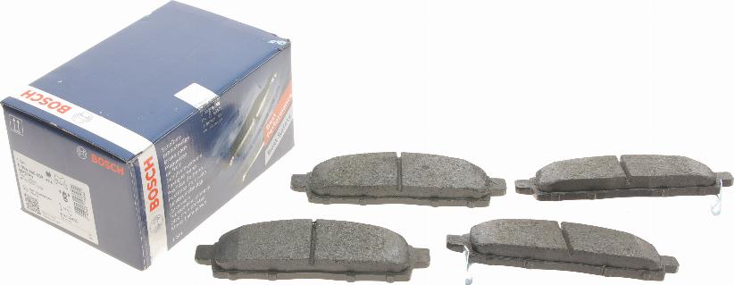 BOSCH 0 986 460 069 - Brake Pad Set, disc brake autospares.lv