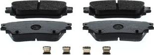 BOSCH 0 986 460 008 - Brake Pad Set, disc brake autospares.lv