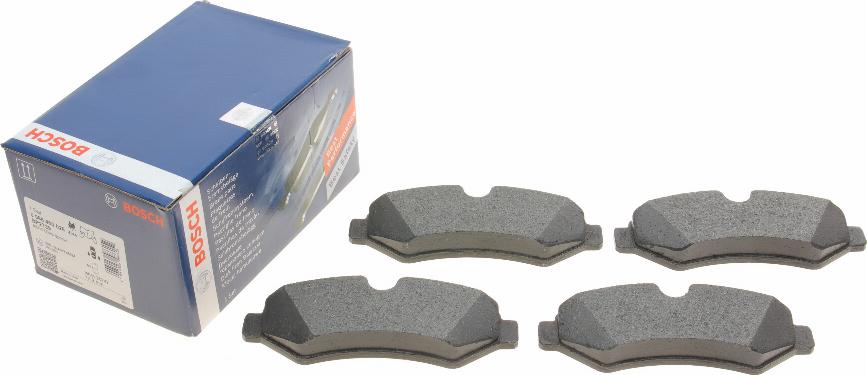 BOSCH 0 986 460 026 - Brake Pad Set, disc brake autospares.lv