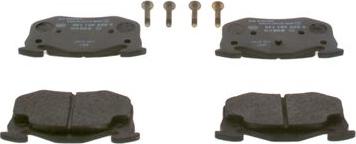 BOSCH 0 986 461 149 - Brake Pad Set, disc brake autospares.lv