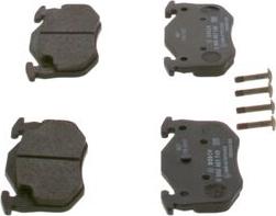 BOSCH 0 986 461 149 - Brake Pad Set, disc brake autospares.lv