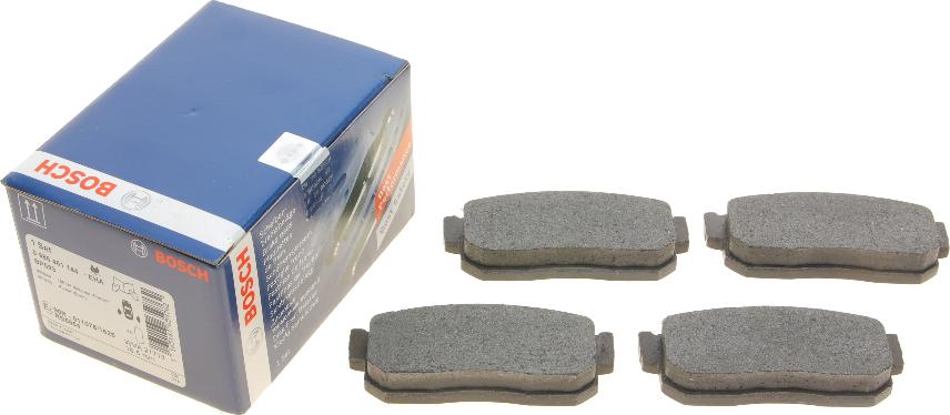 BOSCH 0 986 461 144 - Brake Pad Set, disc brake autospares.lv