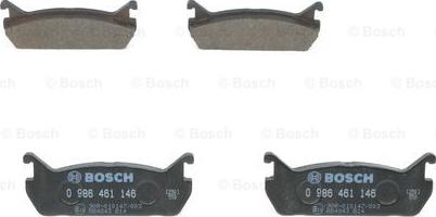 BOSCH 0 986 461 146 - Brake Pad Set, disc brake autospares.lv