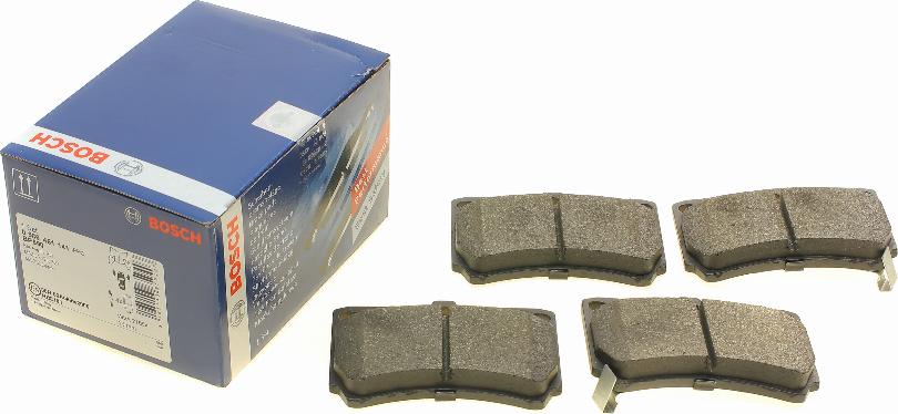 BOSCH 0 986 461 141 - Brake Pad Set, disc brake autospares.lv