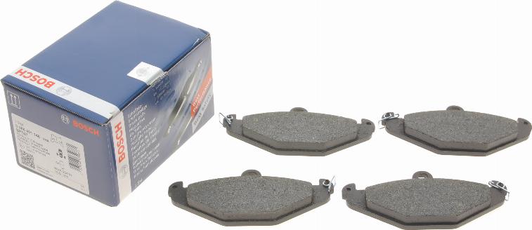 BOSCH 0 986 461 148 - Brake Pad Set, disc brake autospares.lv