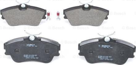 BOSCH 0 986 461 753 - Brake Pad Set, disc brake autospares.lv