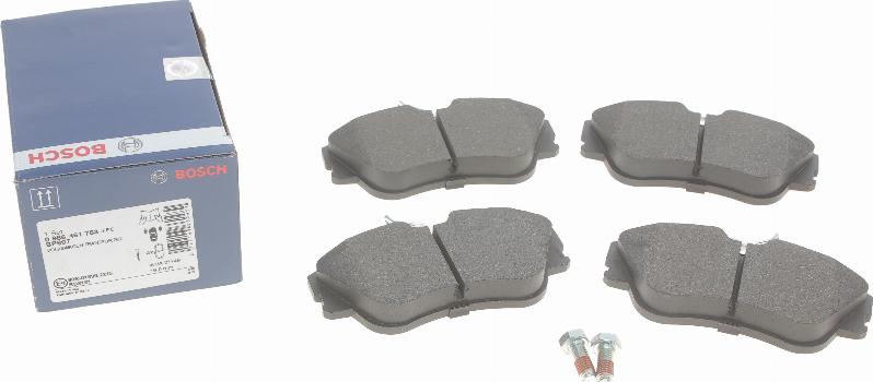 BOSCH 0 986 461 753 - Brake Pad Set, disc brake autospares.lv