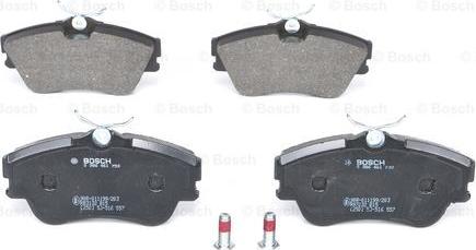 BOSCH 0 986 461 753 - Brake Pad Set, disc brake autospares.lv