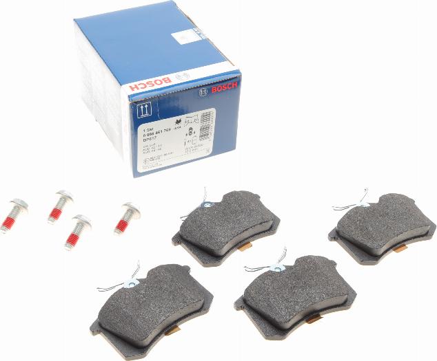 BOSCH 0 986 461 769 - Brake Pad Set, disc brake autospares.lv