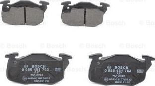 BOSCH 0 986 461 763 - Brake Pad Set, disc brake autospares.lv