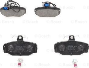 BOSCH 0 986 461 767 - Brake Pad Set, disc brake autospares.lv