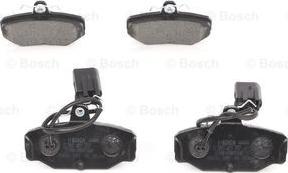 BOSCH 0 986 461 767 - Brake Pad Set, disc brake autospares.lv