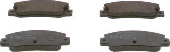 BOSCH 0 986 461 770 - Brake Pad Set, disc brake autospares.lv