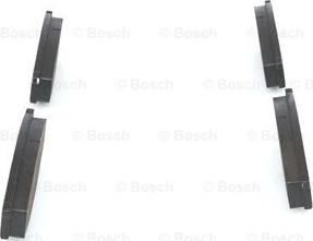 BOSCH 0 986 468 630 - Brake Pad Set, disc brake autospares.lv