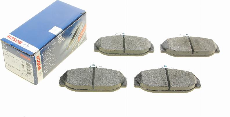 BOSCH 0 986 467 400 - Brake Pad Set, disc brake autospares.lv