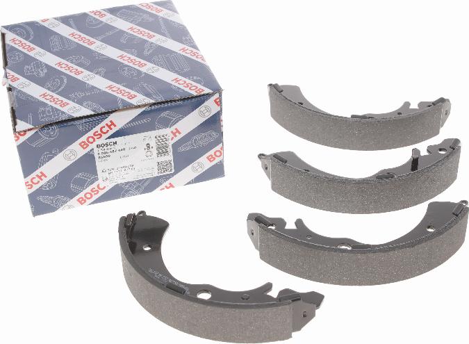 BOSCH 0 986 487 440 - Brake Shoe Set autospares.lv