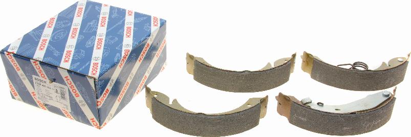 BOSCH 0 986 487 552 - Brake Shoe Set autospares.lv