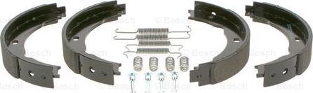 BOSCH 0 986 487 579 - Brake Shoe Set, parking brake autospares.lv