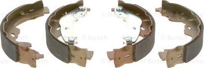 BOSCH 0 986 487 665 - Brake Shoe Set autospares.lv