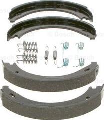 BOSCH 0 986 487 605 - Brake Shoe Set, parking brake autospares.lv