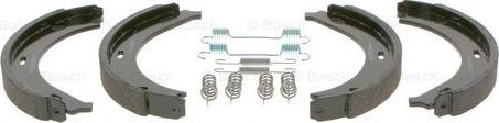 BOSCH 0 986 487 605 - Brake Shoe Set, parking brake autospares.lv