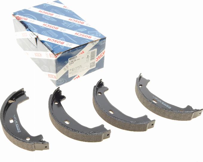 BOSCH 0 986 487 608 - Brake Shoe Set, parking brake autospares.lv